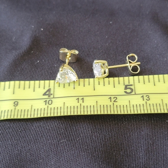 Heart studs - Picture 5 of 5